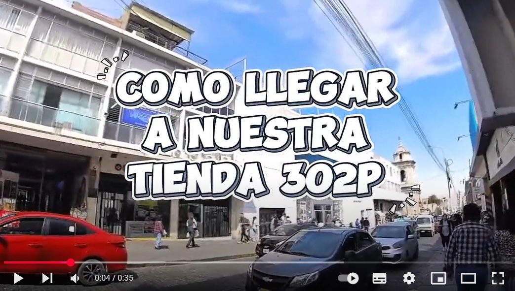 Tienda 302P, como llegamos