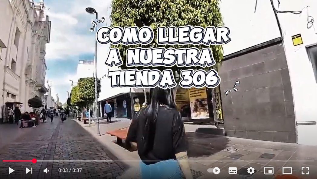Tienda 306, como llegamos